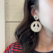 Load image into Gallery viewer, Peace Vibes Only Earrings
