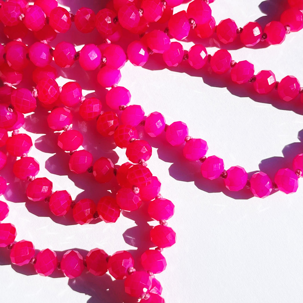 Pink Paradise - Fuchsia Necklace