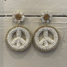 Load image into Gallery viewer, Peace Vibes Only Earrings
