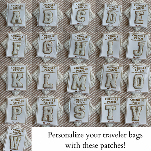 The Traveler Bag | Chenille Patches