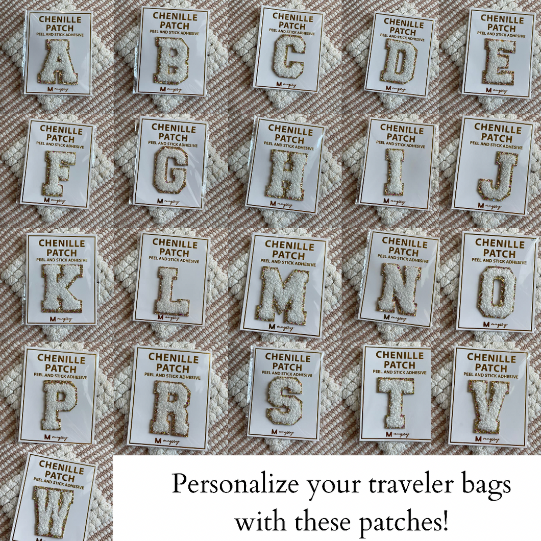 The Traveler Bag | Chenille Patches